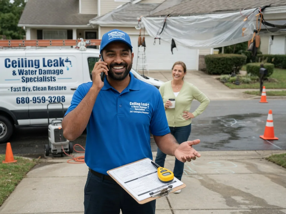 Ceiling Leak Cleanup Camden, NJ FAQs